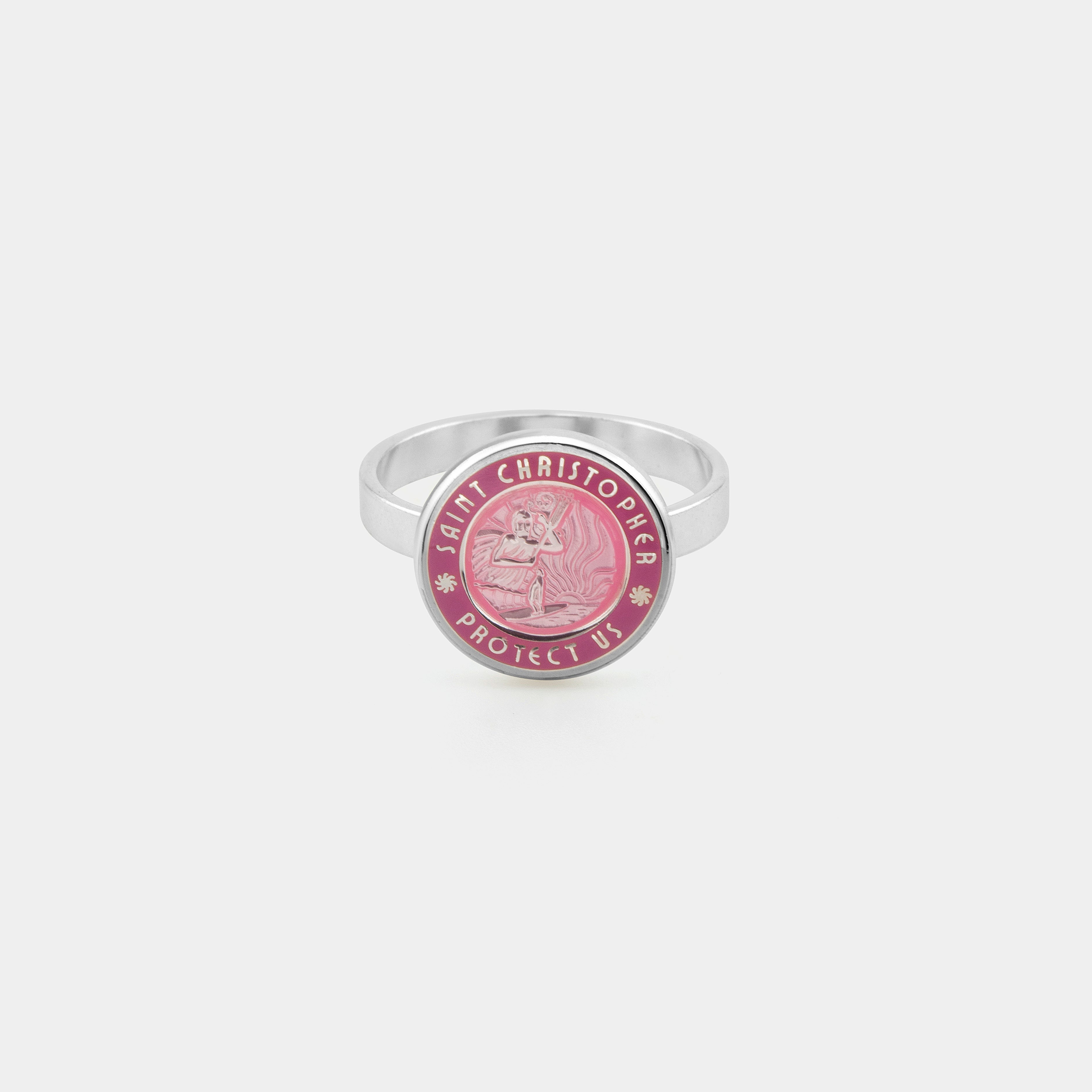 St. Christopher Ring - Rosa / Rose