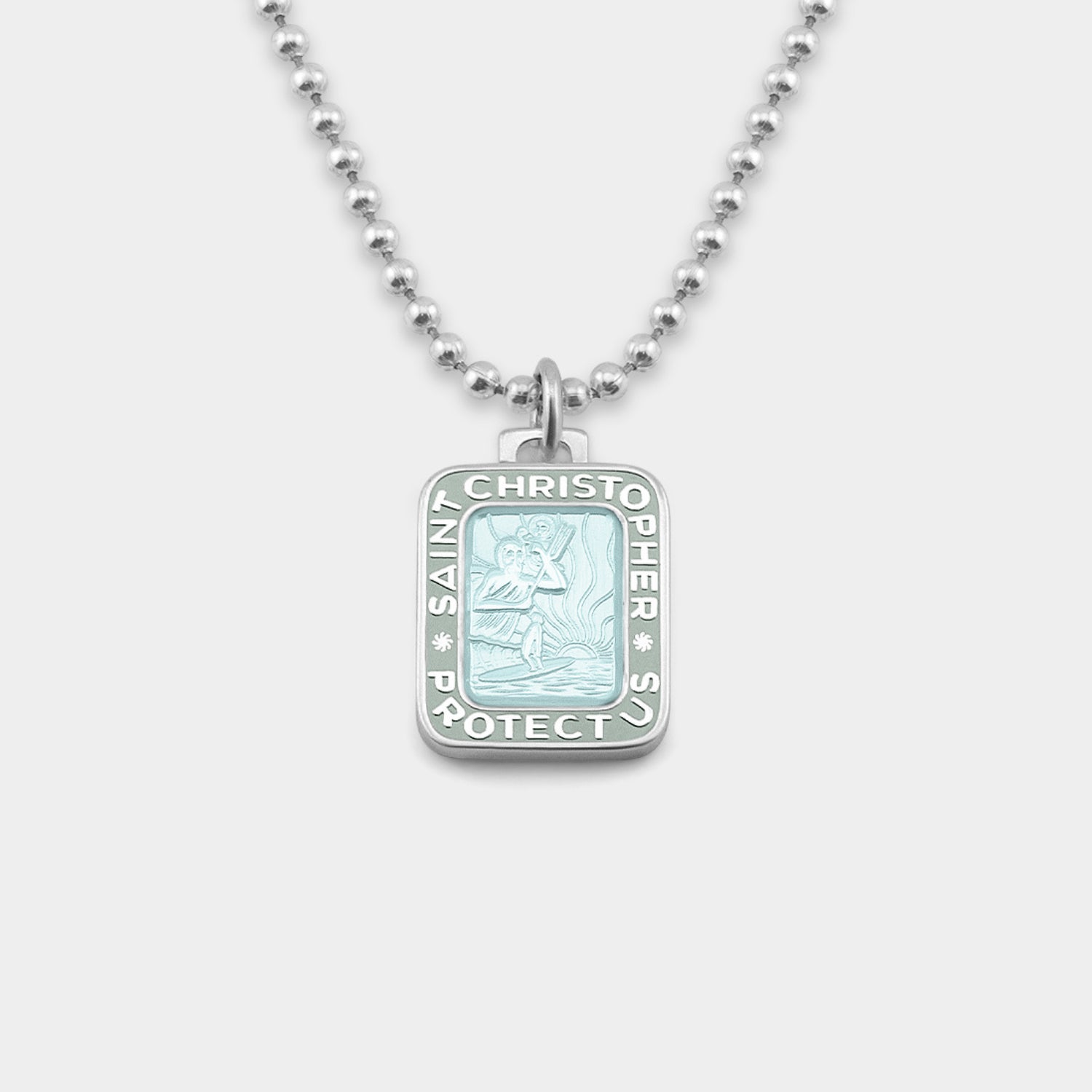 Rechteck - Himmelblau / Himmelblau